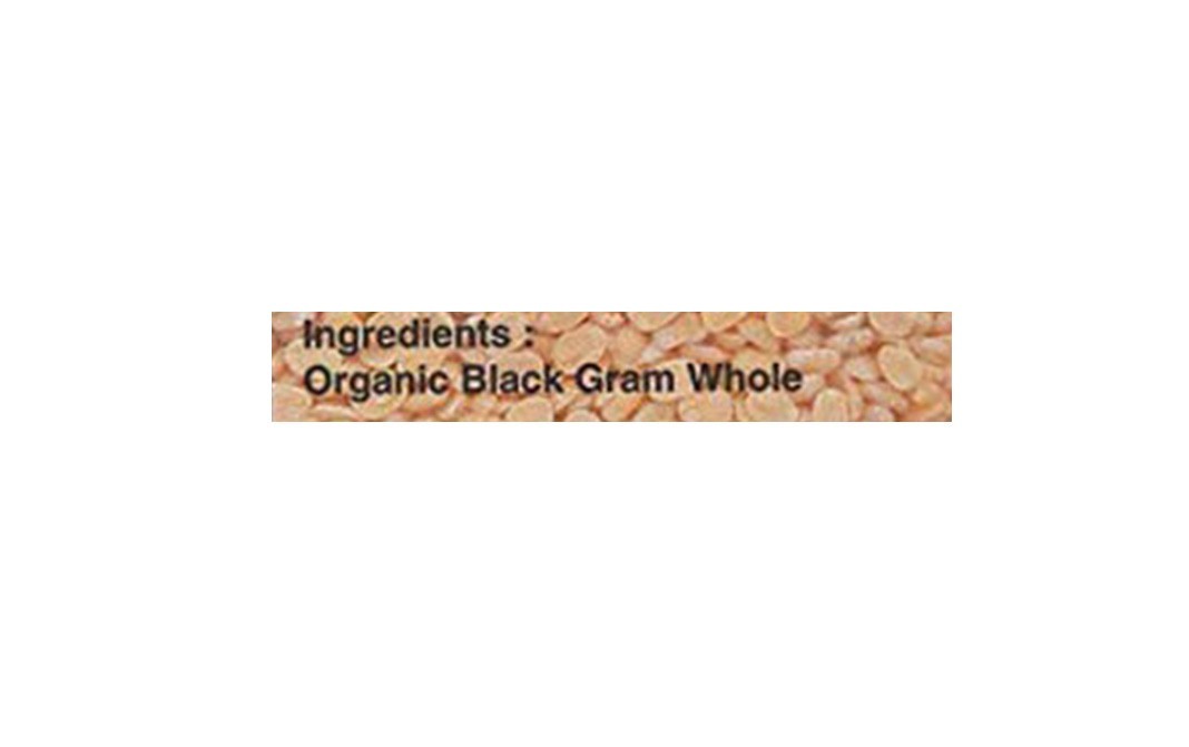 Bytewise Organic Urad Dal Mogar (Black Gram Split Dehusked)   Pack  500 grams